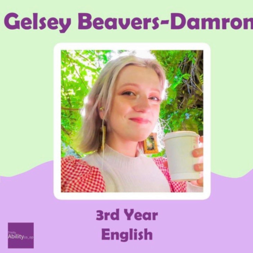 Gelsey Beavers-Damron, a white woman with short blonde hair.
