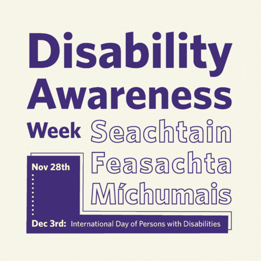 TCDSU Social Media Graphic for Disability Awareness Week. 