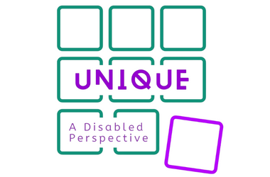 Unique A Disabled Perspective Exhibition logo by Trinity Ability co_op